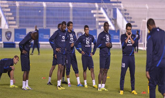 تدريبات فريق الهلال